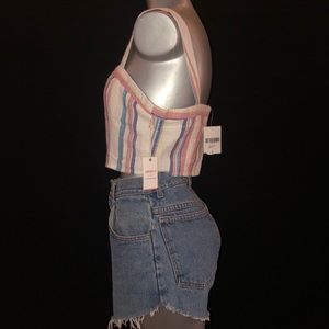 Retro Bongo jean shorts